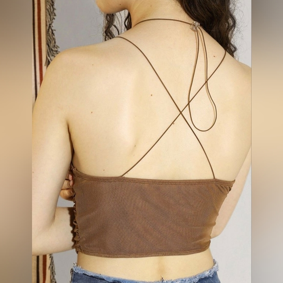 Cider Top in Brown, size Large - Picture 2 of 7
